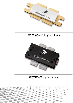 טרנזיסטורי הספק LDMOS לת”ר (RF) משמשים בישומי מערכות הגנה